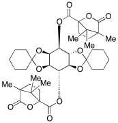 1,2:4,5-di-O-Cyclohexylidene-D-myo-Inositol 3,6-Bis(4,7,7-trimethyl-3-oxo-2-oxabicyclo[2.2