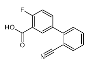 5-(2-Cyanophenyl)-2-fluorobenzoic acid