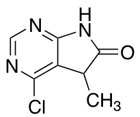 4-Chloro-5-methyl-5H-pyrrolo[2,3-d]pyrimidin-6(7h)-one