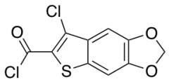 3-Chloro-5,6-methylenedioxybenzothiophene-2-carbonyl chloride