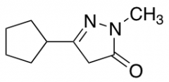 3-cyclopentyl-1-methyl-4,5-dihydro-1H-pyrazol-5-one