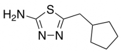 5-(cyclopentylmethyl)-1,3,4-thiadiazol-2-amine