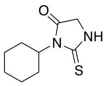 3-cyclohexyl-2-thioxoimidazolidin-4-one