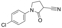1-(4-Chlorophenyl)-2-oxo-3-pyrrolidinecarbonitrile