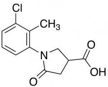 1-(3-Chloro-2-methylphenyl)-5-oxopyrrolidine-3-carboxylic Acid