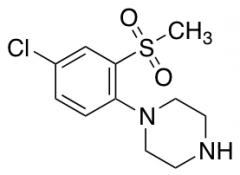 1-[4-Chloro-2-(methylsulfonyl)phenyl]piperazine