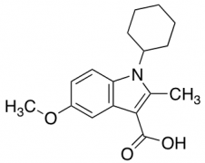 1-Cyclohexyl-5-methoxy-2-methyl-1H-indole-3-carboxylic Acid