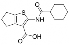 2-Cyclohexaneamido-4H,5H,6H-cyclopenta[b]thiophene-3-carboxylic Acid