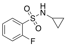 N-Cyclopropyl-2-fluorobenzenesulfonamide