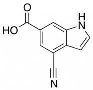 4-Cyano-1H-indole-6-carboxylic acid