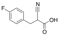 2-Cyano-3-(4-fluorophenyl)propionic Acid