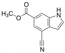 4-Cyano-6-methylcarboxylateindole