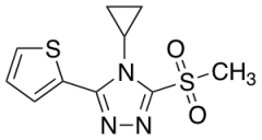 4-Cyclopropyl-3-Methanesulfonyl-5-(Thiophen-2-Yl)-4h-1,2,4-Triazole