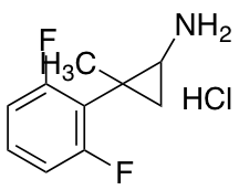 2-(2,6-difluorophenyl)-2-methylcyclopropan-1-amine hydrochloride