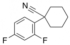 1-(2,4-difluorophenyl)cyclohexane-1-carbonitrile