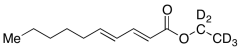 (2E,4E)-2,4-Decadienoic Acid Ethyl Ester-d5