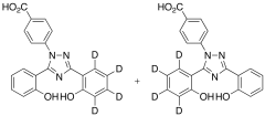 Deferasirox-d4 (major)(Mixture of 6-hydroxyphenyl-d4 isomers)