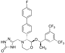 3-Des-(4-fluorophenyl) 3-(R)-(4'-Fluorobiphen-4-yl) Aprepitant