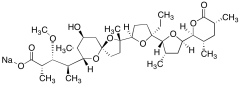 25-?De(hydroxymethyl)?-?25-?deoxy-?25-?oxo-?monensin Monosodium Salt