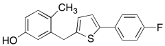 De-&alpha;-D-glucopyranoside Hydroxy Canagliflozin