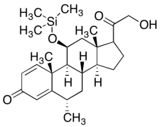 17-Dehydroxy 11-O-Trimethylsilyl 6&alpha;-Methyl Prednisolone