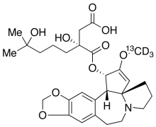 4'-Demethyl Homoharringtonine-13C,d3