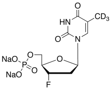 3&rsquo;-Deoxy-3&rsquo;-fluorothymidine-5&rsquo;-monophosphate-d3 Disodium Sal