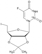 5&rsquo;-Deoxy-5&rsquo;-iodo-2&rsquo;,3&rsquo;-O-isopropylidene-5-fluorour