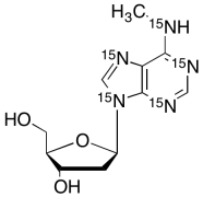 2'-Deoxy-N-methyladenosine-15N5