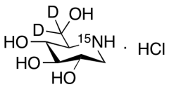 Deoxynojirimycin-d2, 15N Hydrochloride