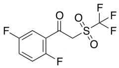 2',5'-Difluoro-2-(trifluoromethylsulphonyl)acetophenone