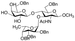 3-[O-6-Deoxy-2,3,4-tris-O-benzyl-&alpha;-L-galactopyranosyl]-4-[O-[6-O-benzyl-&bet
