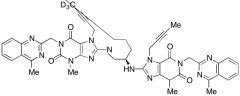 N-Depiperidin-3-amine Linagliptin Dimer-d3