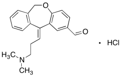 2-Decarboxymethyl-2-formyl E-Olopatadine Hydrochloride