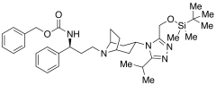 N-Des-(4,4-difluorocyclohexanecarboxy)-N-carbobenzyloxy-3-tert-butyldimethylsilyloxymethyl