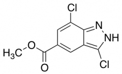 3,7-Dichloro-5-(1H)indazole Carboxylic Acid Methyl Ester