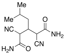 2,4-Dicyano-3-(2-methylpropyl)-pentanediamide (Mixture of Diastereomers)