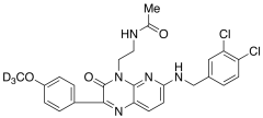 N-[2-[6-[[(3,4-Dichlorophenyl)methyl]amino]-2-(4-methoxyphenyl)-3-oxopyrido[2,3-b]pyrazin-