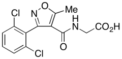 N-[[3-(2,6-Dichlorophenyl)-5-methyl-4-isoxazolyl]carbonyl]glycine