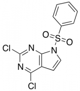 2,4-Dichloro-7-(phenylsulfonyl)-7H-pyrrolo[2,3-d]pyrimidine