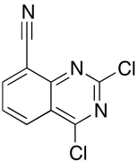 2,4-Dichloro-8-quinazolinecarbonitrile