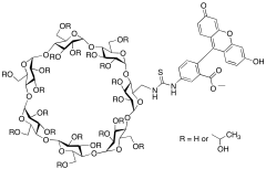 6-Deoxy-6-[(5/6)-fluoresceinylthioureido]-HPBCD