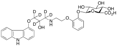 O-Desmethyl Carvedilol-d5 &beta;-D-Glucuronide