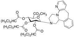 Desmethyl Mirtazapine N-(Methyl 2,3,4-Tri-O-isobutyryl-D-glucopyranuronate)