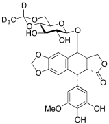 3&rsquo;-O-Desmethyl Etoposide-d4