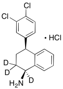 rac-cis-N-Desmethyl Sertraline-d3 Hydrochloride