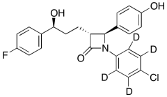 N-Des(4-Fluorophenyl)-N-(3-chlorophenyl)-ezetimibe-d4