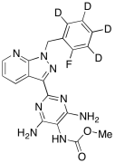 N-Desmethyl Riociguat-d4
