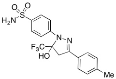 N-De(4-sulfonamidophenyl)-N?-(4-sulfonamidophenyl)-4,5-dihydro-5-hydroxy Celecoxib