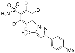 N-De(4-sulfonamidophenyl)-N&rsquo;-[4-sulfonamido(phenyl-d4)] Celecoxib